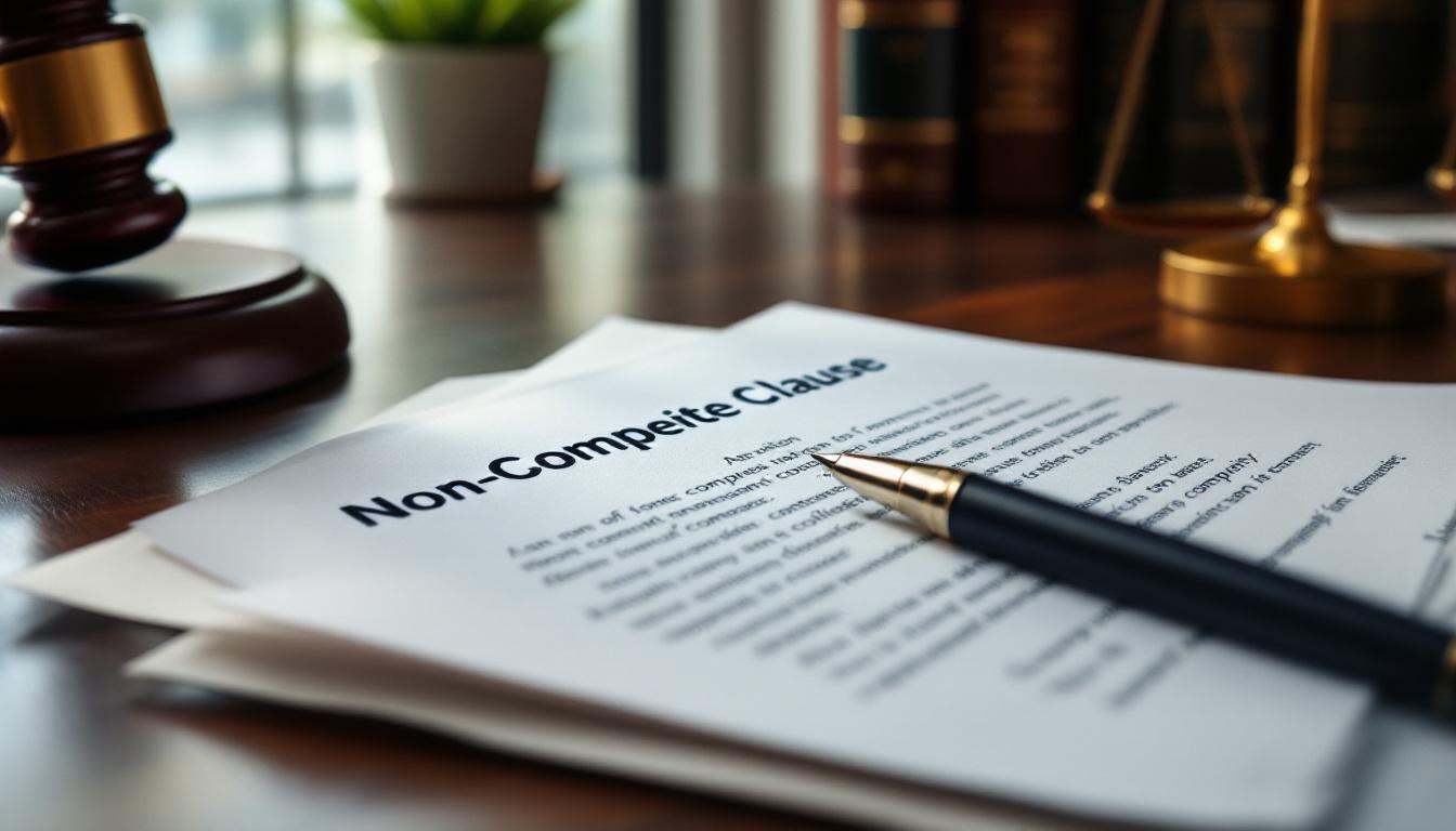 Clause de non-concurrence : mode d'application