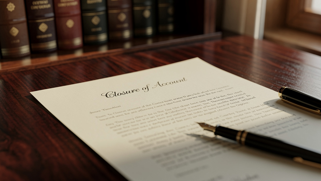 Lettre cloture de compte : ce qui peut causer des retards